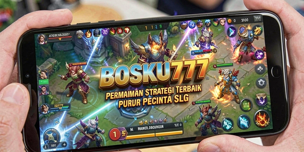 Tangkapan layar BOSKU777 menampilkan aksi strategis yang mendebarkan.