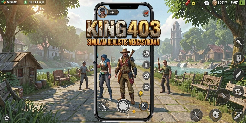 Tangkapan layar gameplay <strong>KING403</strong> menampilkan pengalaman simulasi yang mendalam.