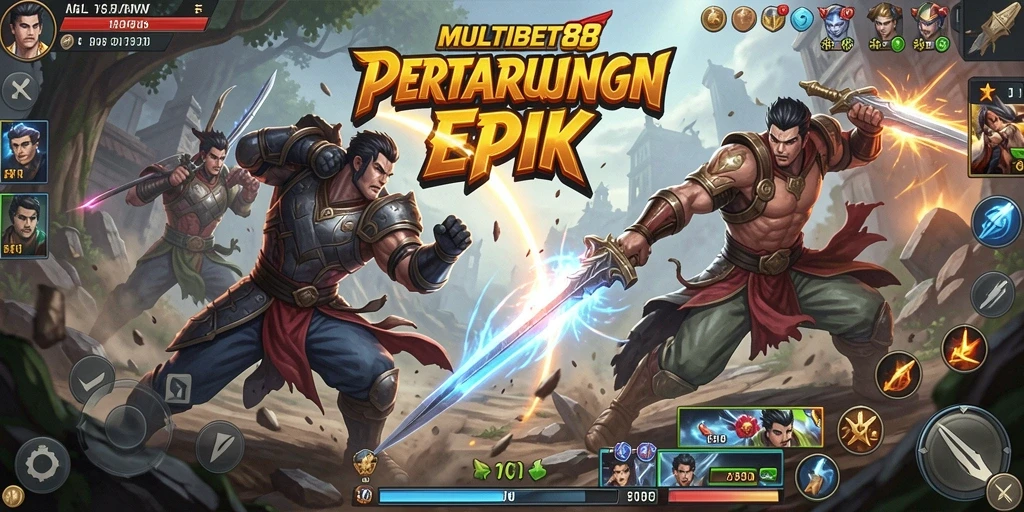 Tampilan mendebarkan dari gameplay Fighting MULTIBET88.